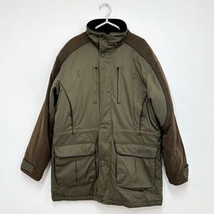 Beretta Men's Utility Hunting Shooting Zip Up Jacket in Khaki Green